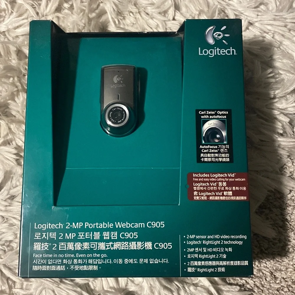 Logitech portable web cam